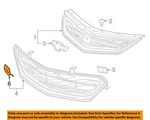 Gm Oem 16-19 Volt Front Bumper Grille Components-tow Brkt Cover 23460017. Fixed Price $73.42.