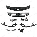 9PCS For Accord 2011-2012 Bumper Chrome Grille Fog Lights Headlight Brackets Kit. Fixed Price $97.94.