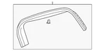 Genuine Ford Lift-gate Trim Cover BB5Z-7842410-AB. Fixed Price $72.63.