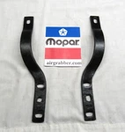 Restored 1974 Dodge Charger Rallye Rear Bumper Guard Frame Bracket Set. Fixed Price $101.99.