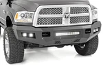 Rough Country 10785 Heavy Duty Black Front Bumper For 10-18 Ram 2500/3500. Fixed Price $1631.95.