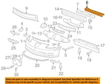 Chevrolet Gm Oem 05-13 Corvette Front Bumper-retainer Bracket 15896308. Fixed Price $103.29.
