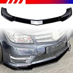 For 11-14 Mercedes-benz W204 C200 C250 C300 Front Bumper Lip Spoiler Gloss Black. Fixed Price $74.39.
