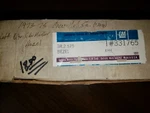 Nos Gm 331765 Rear Left Side Marker Bezel For 73-75 Chevelle Station Wagon. Fixed Price $20.00.