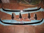 New Front And Rear Bumper Guards Overriders Austin Healey 100-6 3000. Fixed Price $899.95.