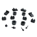 Metro Supersoft 16-PIECE Snap-in Bumper Kit For 1968-72 Chevrolet El Camino. Fixed Price $99.98.