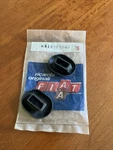 Fiat 850 Spider, Nos Front Bumper Bracket Body Seal. Set Of Two, 4187839.. Fixed Price $30.00.