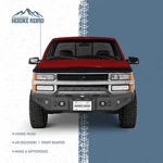 Fit 1988-1998 Gmc Chevy C/k 1500 2500 3500 Pickup Front Bumper W/ Winch Plate. Fixed Price $549.00.