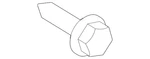 Genuine Nissan Door Trim Panel Screw 01456-A6071. Fixed Price $10.60.