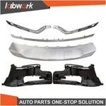 Labwork Chrome Front Lower Bumper Trim Moldings Kit Ford Explorer 2018-2019. Fixed Price $91.50.