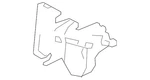 Genuine Volkswagen Upper Guide 3CN-807-483-C. Fixed Price $17.66.