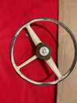 1949, 1950, Plymouth, Steering Wheel And Turn Signal. Original. Fixed Price $195.00.