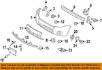Ford Oem 08-12 Escape Front Bumper Components-cap 8L8Z17E810A. Fixed Price $33.51.