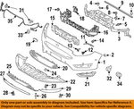 Ford Oem 17-18 Focus Front Bumper Components-seal Strip F1EZ17232C. Fixed Price $43.70.