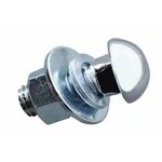 Bumper Bolt Washers And Nut Chrome Fits 47-87 Gm Models 4140-001-471. Fixed Price $17.10.
