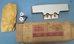 Nos Oem Ford 1960 Galaxie Fairlane Accessory Exhaust Deflector With Att. Parts. Fixed Price $90.00.