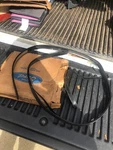 Nos 1974 Ford Capri Front Bumper Pad Insert Mirrored. Fixed Price $185.00.
