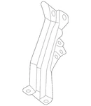 Genuine Nissan Bumper Cover Support Rail Bracket 65325-7BA0A. Fixed Price $23.33.