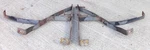 1953 Chevy Front Bumper Brackets Original Gm Pair. Fixed Price $295.00.
