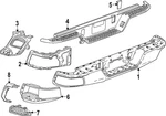 Genuine Gm Bumper Bracket 84939174. Fixed Price $104.01.