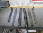 65/67 Corvette Stamped Steel Front Bumper Bracket Set Gm Nice 66 427 327 396 435. Fixed Price $750.00.