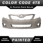 New Painted *4T8 Sandy Beach* Front Bumper Cover For 2010-2011 Toyota Camry. Fixed Price $380.99.