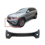 Bumper Cover For 2014-2016 Jeep Grand Cherokee W/fog Light Holes Front Primed. Fixed Price $91.03.