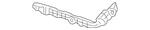 Genuine Lexus Bumper Cover Support Rail 52157-30090. Fixed Price $53.24.