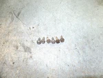 1984-1990 Corvette Front Bumper Cover Top Center Reinforcements Bolts, (6), Gm. Fixed Price $11.99.