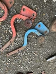 1969 1970 Mustang Fastback Trunk Hinges Pair Original Ford. Fixed Price $149.00.