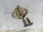 1998-2003 Ford Escort Oem Door Latch Striker Plate W/ Bolts 01 02. Fixed Price $9.00.