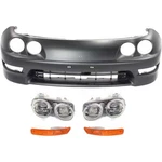 Bumper Cover Headlight Turn Signal For 98-2001 Acura Integra Front Kit. Fixed Price $827.78.