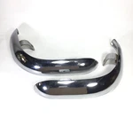 For Triumph GT6 Spitfire Rear Pair Rh Lh Chrome Bumper Corner Quarter Oem Used. Fixed Price $255.00.