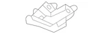 Genuine Mitsubishi Outer Support 6400A328. Fixed Price $17.99.