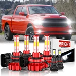 For Dodge Ram 1500 2500 3500 2009-2018 Led Headlight Bulbs + Fog Kit. Fixed Price $38.99.