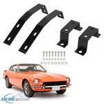 For Datsun 240Z 1970-1973 Steel Front Bumper Bracket Black Set Left & Right. Fixed Price $63.72.