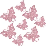 Frienda 8 Pcs Bling Butterfly Car Decals Women Crystal Rhinestone Shiny Pink. Fixed Price $12.27.