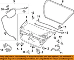 Honda Oem 16-22 Civic,insight Trunk Lid Components-hinge 68610TBAA00ZZ. Fixed Price $72.70.