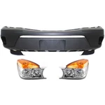 Bumper Cover + Headlight Set Halogen For 2002-2003 Buick Rendezvous. Fixed Price $644.95.