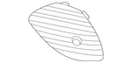 Genuine Mercedes-benz Bumper Cover Spacer Panel 254-885-64-00. Fixed Price $52.00.