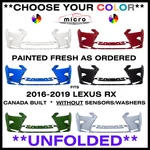 New Front Bumper For 2016-2019 Lexus Rx Painted *choose Your Color* LX1000313. Fixed Price $568.75.