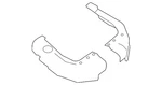 Genuine Land-rover 2015-2019 Discovery Sport Side Shield LR058499. Fixed Price $278.99.