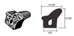Crl AV16525 Door Seal Weatherstrip For Gm '55 - '63 Black. Fixed Price $187.25.