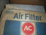 Nos 83 Camaro Corvette Firebird 5.0L Z28 V8 Ac A824C Air Filter 25041646. Fixed Price $45.00.