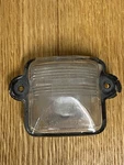 Vw License Plate Light Assembly Hella German Complete 64-79 Bug Ghia 311943121A. Fixed Price $24.95.