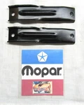 Restored 73 74 Dodge Charger Top Of Fender Bumper Alignment Brace Bracket Set. Fixed Price $59.99.