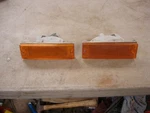 1981 1982 1983 1984 Nissan Maxima Front Marker Lights Bumper Mount Set Oem. Fixed Price $49.00.