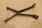 1961 1962 Corvette Lh/rh Rear Outer Bumper Bracket Braces Gm# 3776425/3776426. Fixed Price $175.00.