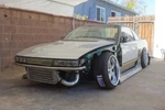 Fits: Nissan 240SX Silvia S13 Front Basic Bash Bar Bumper. Fixed Price $275.00.