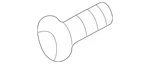 Genuine Volkswagen Fender Liner Screw N-907-750-01. Fixed Price $36.25.